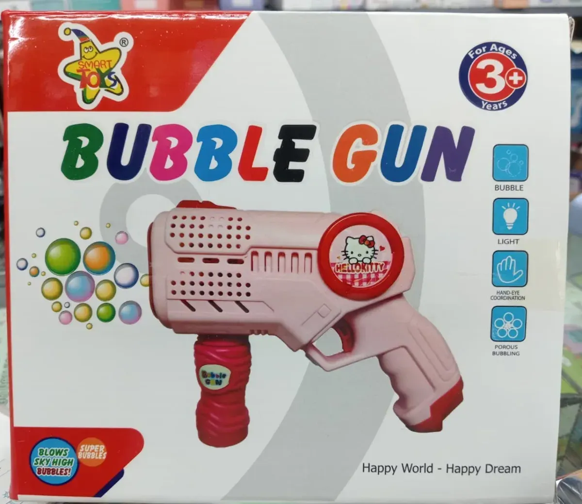 Bubble Gun with Light – Kids Bubble Blaster