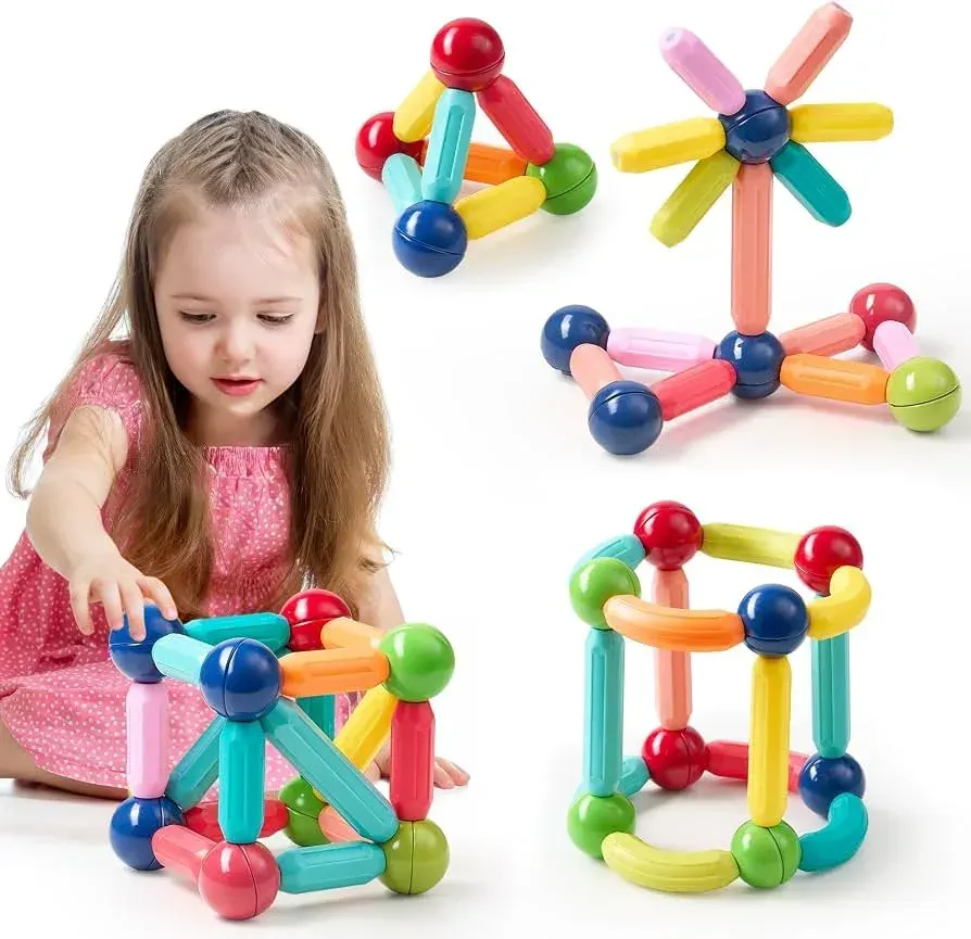 ম্যাগনেটিক বিল্ডিং সেট (Magnetic Sticks Building Blocks)