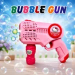 Bubble Gun with Light – Kids Bubble Blaster