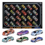 24Pc Colorful Mini Cars for Kids - Image 2